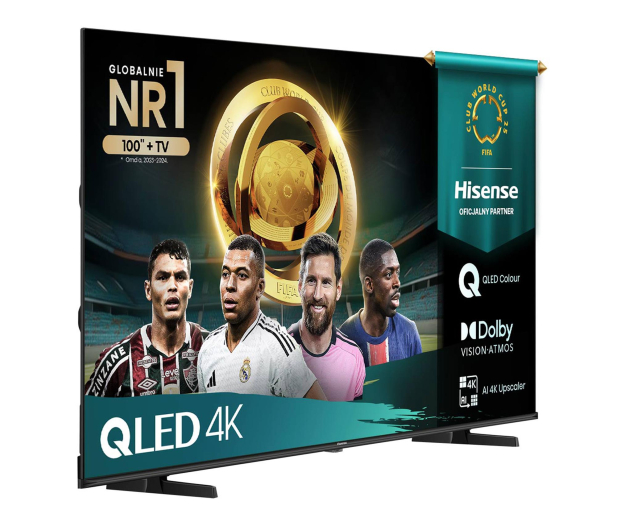 HISENSE 43E7Q 43" QLED 4K VIDAA Dolby Vision Atmos - 1338875 - zdjęcie 2